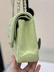 Kitlife Chanel Classic Flap Bag in Light Green Lambskin 25cm - 4