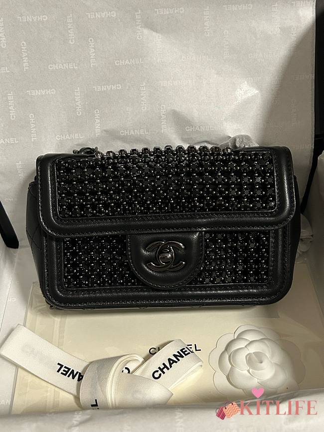 Kitlife Chanel 25P Evening Mini CF Black Diamond 18cm - 1