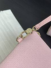 Kitlife Chanel Mixed Fibers Deauville Tote Pink Bag 33cm - 3