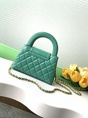 Kitlife Chanel 25C Kelly Handle Bag Green AS4416 13x19x7cm  - 4