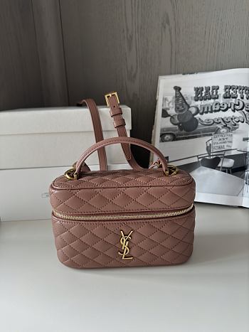 Kitlife Saint Laurent Mini Gaby Bag Rose Pink 766731 18×11×6.5cm