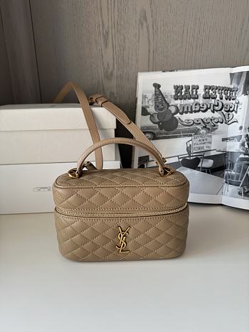 Kitlife Saint Laurent Mini Gaby Bag Beige 766731 18×11×6.5cm 