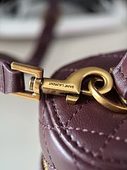 Kitlife Saint Laurent Mini Gaby Bag Rose Burgundy 766731 18×11×6.5cm - 4