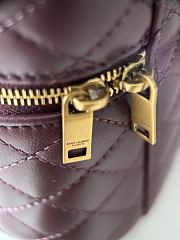 Kitlife Saint Laurent Mini Gaby Bag Rose Burgundy 766731 18×11×6.5cm - 6