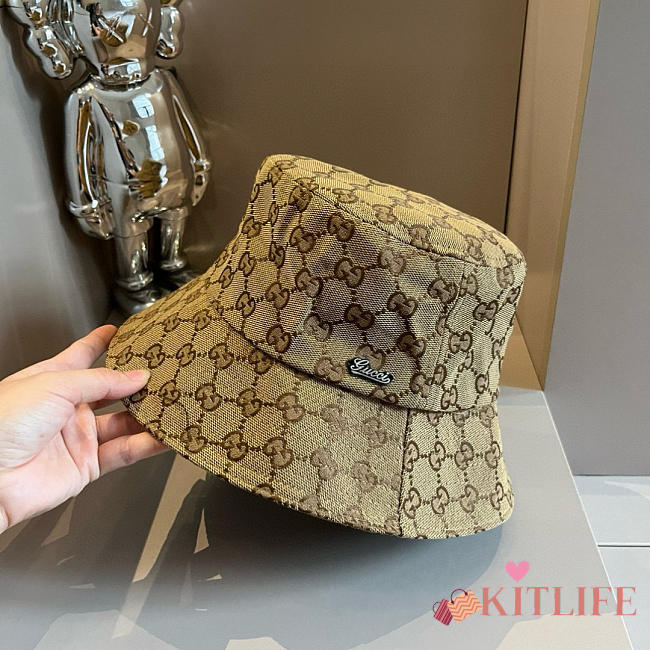 Kitlife Gucci Classic Bucket Hat Beige  - 1