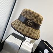 Kitlife Gucci Bucket Hat Beige & Brown - 1