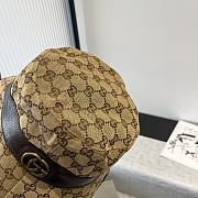 Kitlife Gucci Bucket Hat Beige & Brown - 3