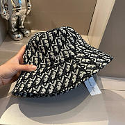 Kitlife Dior Classic Monogram Bucket Hat Black & White - 6