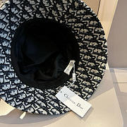 Kitlife Dior Classic Monogram Bucket Hat Black & White - 5