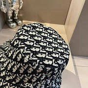 Kitlife Dior Classic Monogram Bucket Hat Black & White - 2