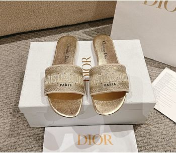 Kitlife Dior Dway Slides Rose Gold