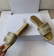 Kitlife Dior Dway Slides Gold - 2