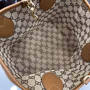 Kitlife Gucci Totissima Reversible Tote Bag Brown 839124 21x18.5x16cm - 5