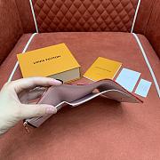 Kitlife Louis Vuitton x TM Victorine Wallet Sakura Brown M13427 12x9.5x2.5cm - 5