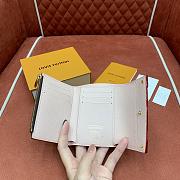 Kitlife Louis Vuitton x TM Victorine Wallet Sakura Brown M13427 12x9.5x2.5cm - 4