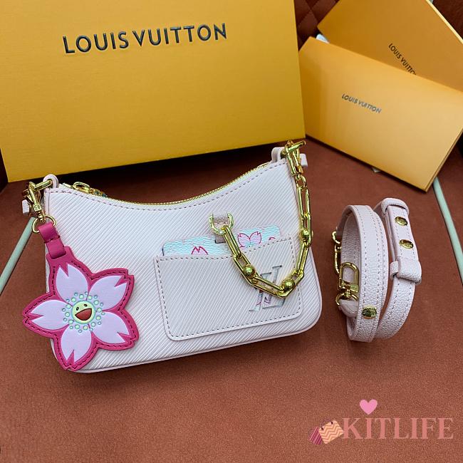 Kitlife Louis Vuitton x TM Marellini Bag Cheeky Pink M13101 19x13.5x6.5cm - 1