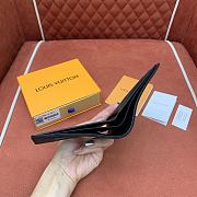 Kitlife Louis Vuitton Multiple Wallet Gradient Blue & Black Denim M13964 11.5x9x1.5cm - 5