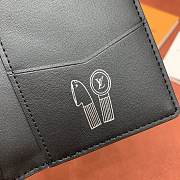 Kitlife Louis Vuitton Pocket Organizer Wallet Gradient Blue & Black Denim M14148 7.5x11x1cm - 3