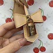Kitlife Louis Vuitton x TM Speedy Soft 30 Bag White Cherry Monogram Canvas M14238 30x21x17cm - 2