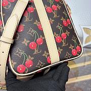 Kitlife Louis Vuitton x TM Keepall Bandoulière 45 Brown Cherry Monogram Coated Canvas M13764 45x27x20cm - 2