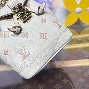 Kitlife Louis Vuitton Nano Noé Backpack Cream M13656 19x15x10cm - 5