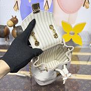 Kitlife Louis Vuitton Nano Noé Backpack Cream M13656 19x15x10cm - 4