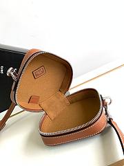 Kitlife Celine Cube Box Logo Printed Cowhide Three-dimensional Square Bag - 4