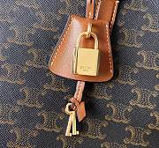 Kitlife Celine Cabas Tote Bag Tan 197912 34×12.5×23cm - 6