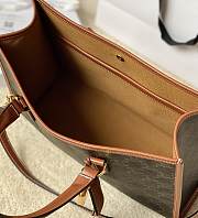 Kitlife Celine Cabas Tote Bag Tan 197912 34×12.5×23cm - 5