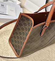 Kitlife Celine Cabas Tote Bag Tan 197912 34×12.5×23cm - 2