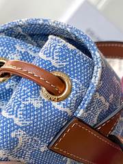 Kitlife Celine Bonnie Backpack Blue Denim 118703 25x18x13cm - 3