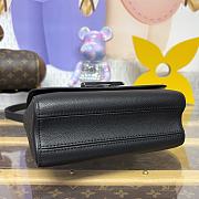 Kitlife Louis Vuitton Twist PM Slim Bag Black Monogram Flower M14636 19x15x7cm - 3
