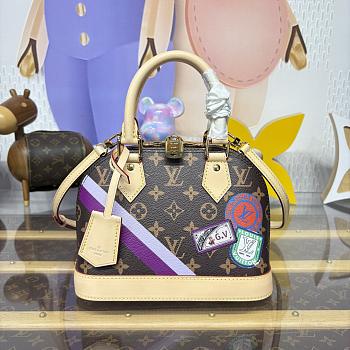 Kitlife Lousi Vuitton Alma BB Bag M53152 23.5x17.5x11.5cm
