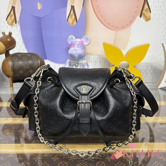 Kitlife Louis Vuitton Odyssée Bag Black M25554 27x17x12cm - 1