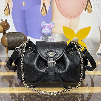 Kitlife Louis Vuitton Odyssée Bag Black M25554 27x17x12cm