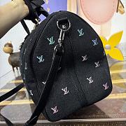 Kitlife Louis Vuitton Keepall Bandouliere 50 Bag Gradient Blue and Black M13966 50x23x29cm - 4