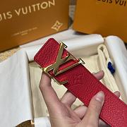 Kitlife Louis Vuitton Double-sided Belt Pink Gold Hardware 4.5cm - 6