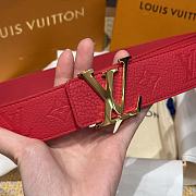 Kitlife Louis Vuitton Double-sided Belt Pink Gold Hardware 4.5cm - 3