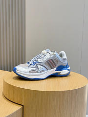 Kitlife Gucci Men 2.0 Sneakers Grey And Blue Mesh And Leather - 4