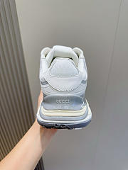 Kitlife Gucci Men 2.0 Sneakers White And Blue Mesh And Leather - 6
