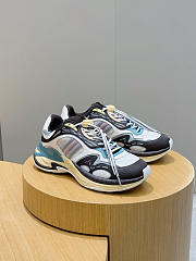 Kitlife Gucci Men 2.0 Sneakers Grey Mesh And Leather - 1