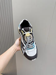 Kitlife Gucci Men 2.0 Sneakers Grey Mesh And Leather - 5