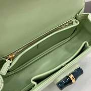 Kitlife Gucci Bamboo Diva Medium Bag Light Green 827750 26.6x13x8cm - 3