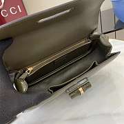 Kitlife Gucci Bamboo Diva Medium Bag Green Olive 827750 26.6x13x8cm - 2