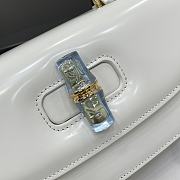 Kitlife Gucci Bamboo Diva Medium Bag White 827750 26.6x13x8cm - 6