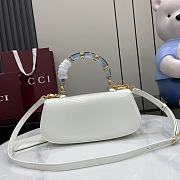 Kitlife Gucci Bamboo Diva Medium Bag White 827750 26.6x13x8cm - 3