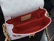 Kitlife Louis Vuitton x TM Pochette Métis East West White Cherey Monogram Canvas M14231 13.5x6x21.5cm - 3
