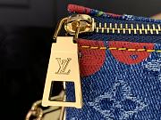 Kitlife Louis Vuitton x TM Coussin PM Cherry Monogram Denim M14978 26x20x12cm - 3