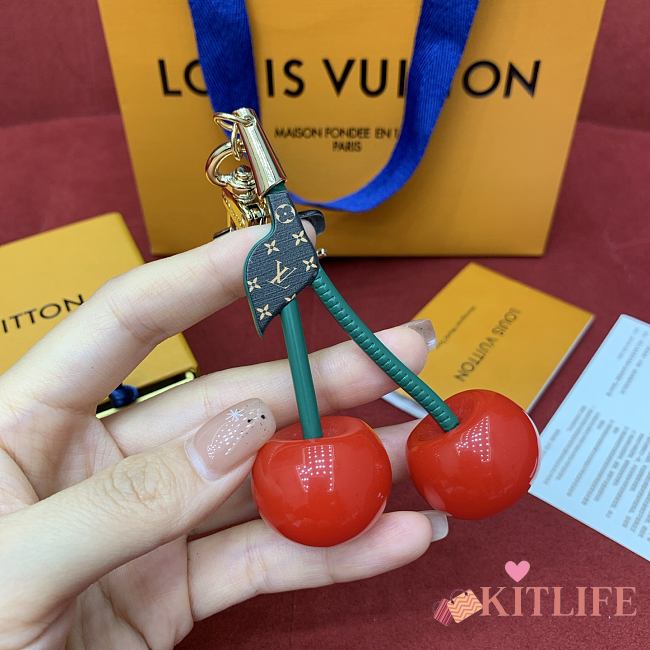 Kitlife Louis Vuitton Cherry Bag Ornament - 1