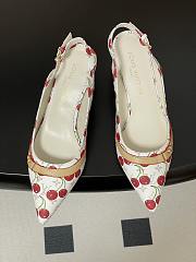 Kitlife Louis Vuitton 6AM Slingback Sandals Cherry White - 2